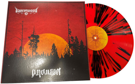 the album cover for Wormwood - Nattarvet - Red/Black Splatter (Blk) [Colored Vinyl] (Red)