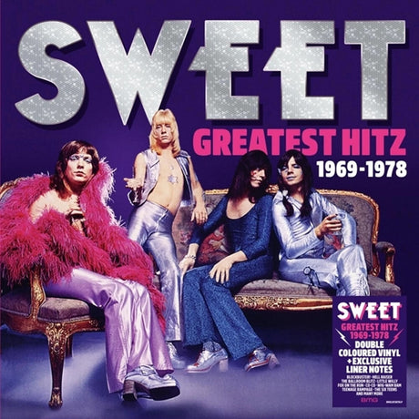 the album cover for The Sweet - Greatest Hitz: The Best Of Sweet 1969-1978 (Uk)