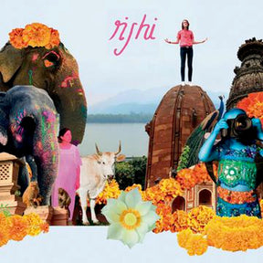 the album cover for Luke Sweeney - Rishi