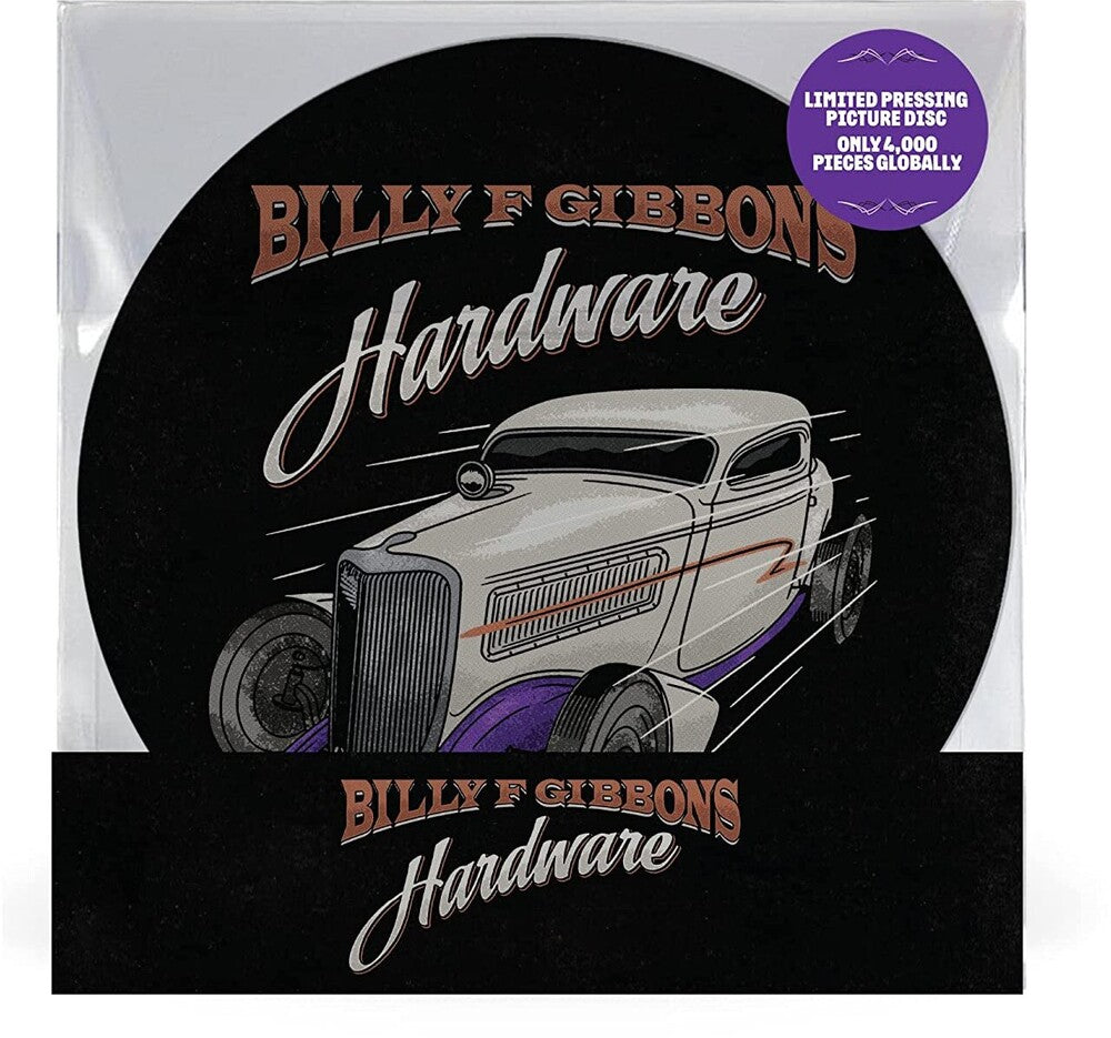 the album cover for Billy F Gibbons - Hardware [Picture Disc LP]