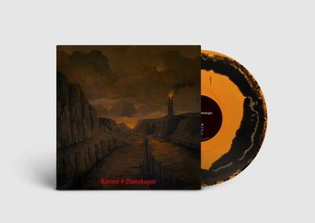 the album cover for Tornet - Domedagar - Black/Orange (Blk) [Colored Vinyl] (Org)