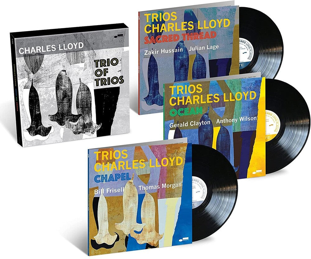 the album cover for Charles Lloyd - Trio Of Trios [3 LP Box Set]