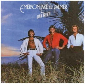 the album cover for Emerson, Lake & Palmer - Love Beach (Port)