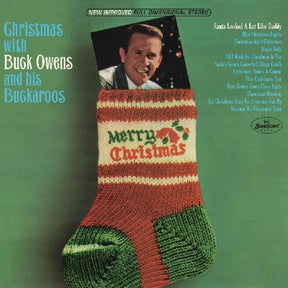 the album cover for Buck Owens & His Buckaroos - Christmas With Buck Owens And His Buckaroos