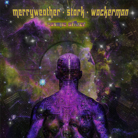 the album cover for Wackerman, Merryweather Stark - Cosmic Affect