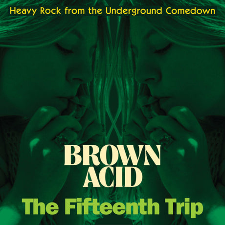 the album cover for Brown Acid - The Fifteenth Trip / Var - Brown Acid - The Fifteenth Trip / Var