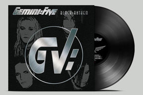the album cover for Gemini Five - Black Anthem