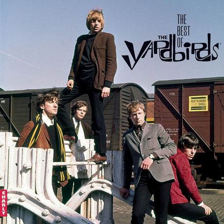the album cover for Yardbirds - Best Of The Yardbirds (Blue) [Clear Vinyl]