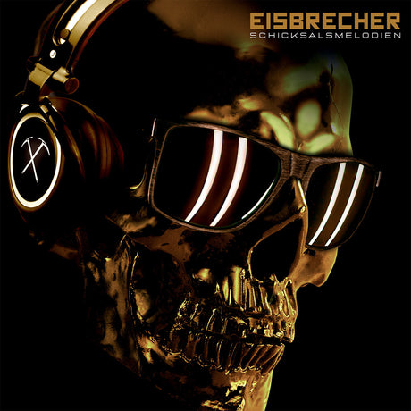 the album cover for Eisbrecher - Schicksalsmelodien