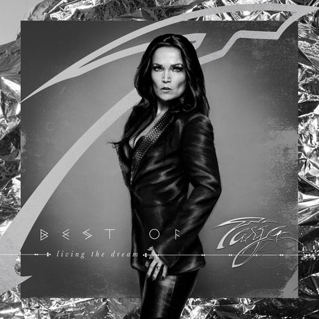 the album cover for Tarja - Best Of: Living the Dream [Limited Edition Crystal Clear 2LP]