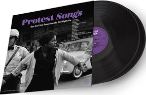 the album cover for Various Artists - Protest Songs / Various