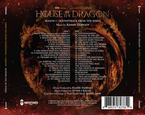 House of the Dragon: Season 1 (Original Soundtrack From The HBO Series) (CD)