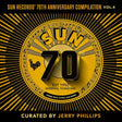 the album cover for Sun Records 70th Anniversary Compilation 4 / Var - Sun Records 70th Anniversary Compilation 4 / Var