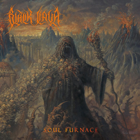 the album cover for Black Lava - SOUL FURNACE