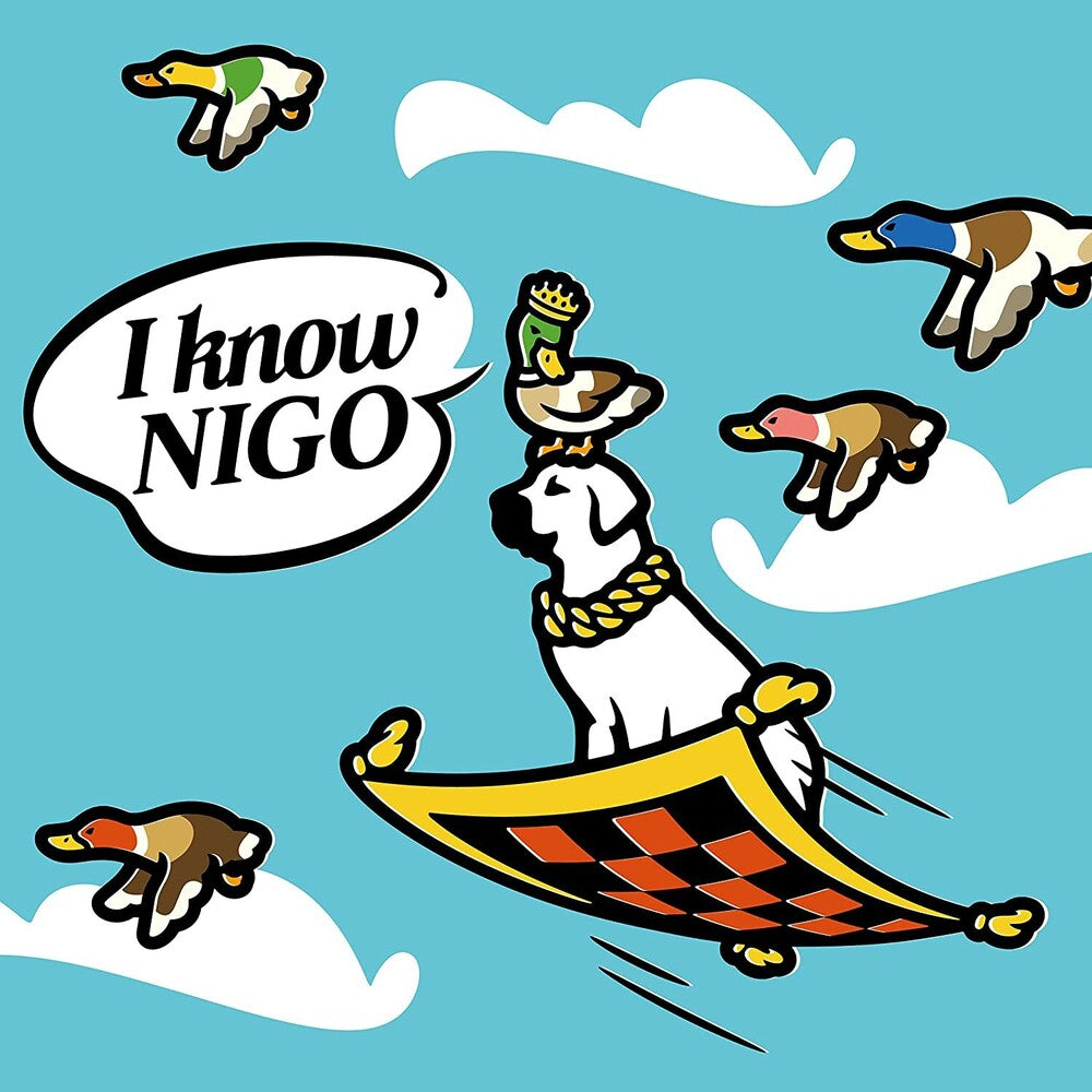 the album cover for Nigo - I Know NIGO! [Light Blue LP]