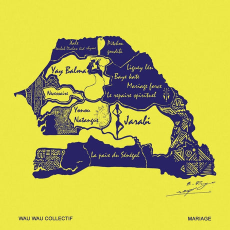 the album cover for Wau Wau Collectif - Mariage
