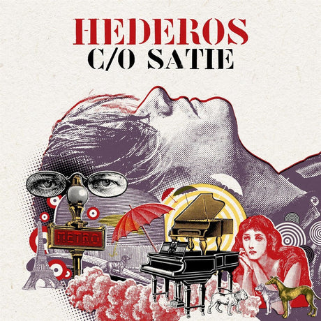 the album cover for Martin Hederos - C/O Satie