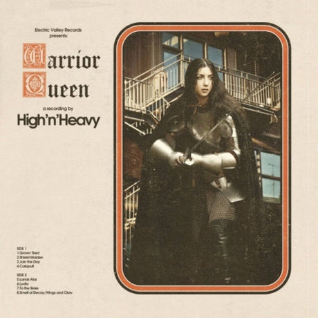 the album cover for High n' Heavy - Warrior Queen [Colored Vinyl] (Wht)
