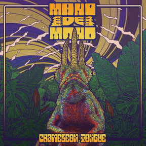 the album cover for Mano de Mono - Chameleon Tongue (Blue) [Colored Vinyl] (Can)