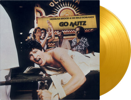 the album cover for Herman Brood & His Wild Romance - Go Nutz [Colored Vinyl] [Limited Edition] [180 Gram] (Ylw)
