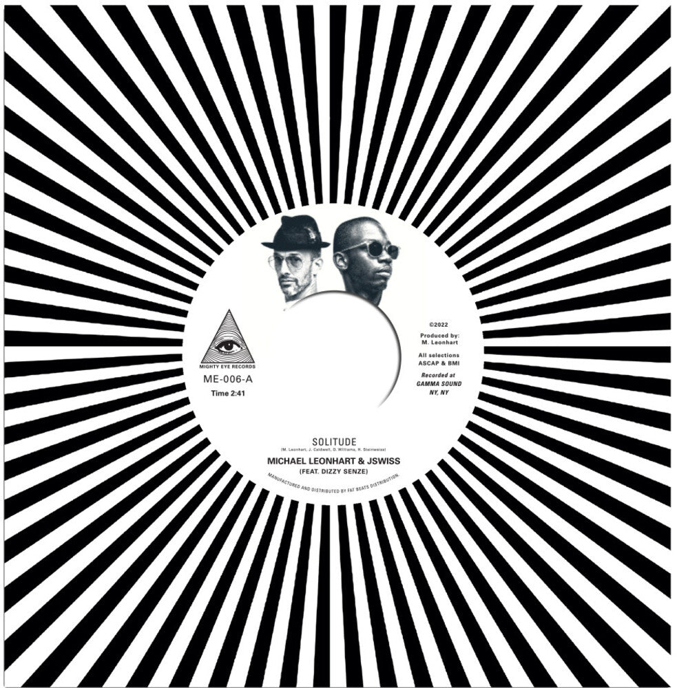 the album cover for Michael Leonhart  / Jswiss - Solitude