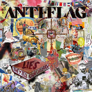 the album cover for Anti-Flag - Lies They Tell Our Children [White LP]