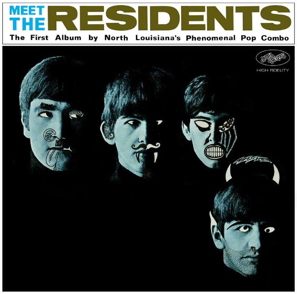 the album cover for The Residents - Meet The Residents