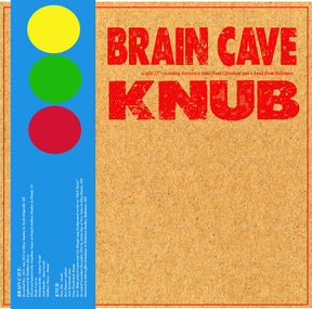 the album cover for Brain Cave & Knub - Brain Cave & Knub