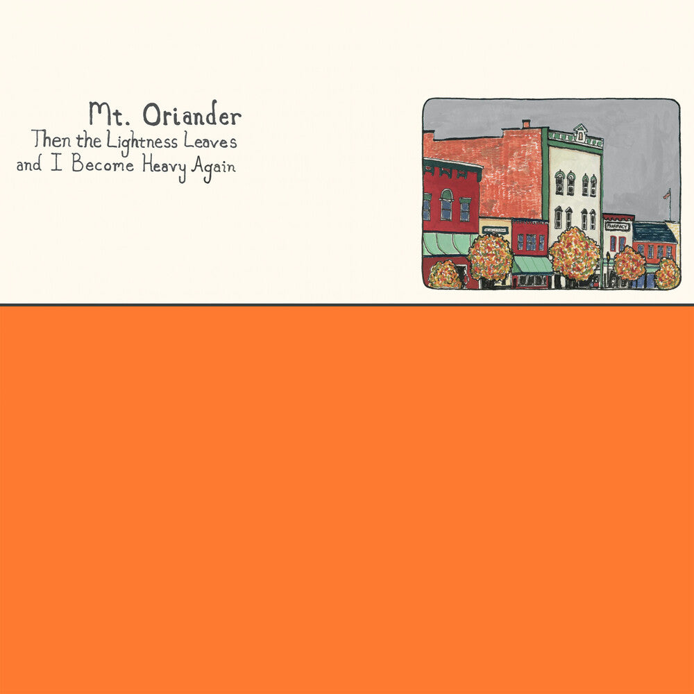 the album cover for Mt. Oriander - Then The Lightness Leaves And I Become Heavy Again