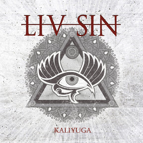 the album cover for Liv Sin - Kaliyuga