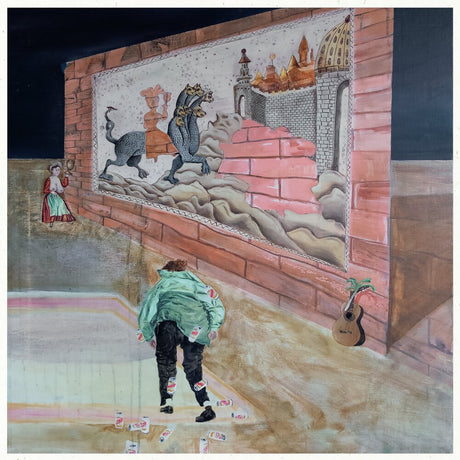 the album cover for Begayer - Sauce Chien Et La Guitare Au Poireau