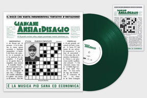 the album cover for Giancane - Ansia E Disagio [Colored Vinyl] (Grn) (Ita)