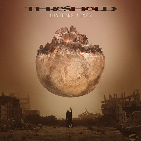 the album cover for Threshold - Dividing Lines (Blk) (Gate) (Hol)