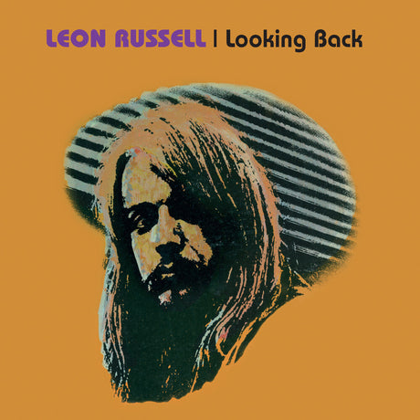 the album cover for Leon Russell - Looking Back [Colored Vinyl] [180 Gram] (Purp)