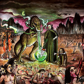 the album cover for Pachiderma - Il Diavolo La Peste La Morte [Colored Vinyl] (Ylw) (Can)