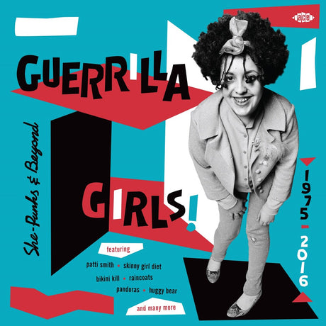 the album cover for Guerilla Girls: She-Punks & Beyond 1975-2016 / Var - Guerilla Girls: She-Punks & Beyond 1975-2016 / Var