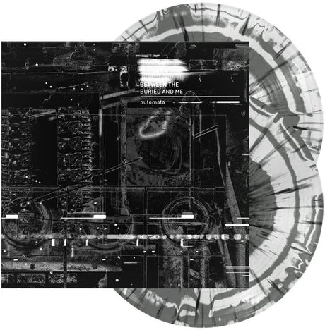 the album cover for Between The Buried And Me - Automata [Silver w/ Black & Silver Splatter 2LP]