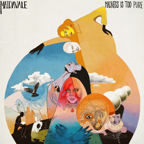 the album cover for Maidvale - Madness Is Too Pure [Colored Vinyl] (Trq)