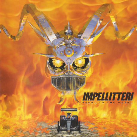 the album cover for Impellitteri - Pedal To The Metal