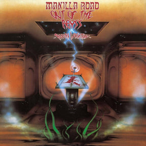 the album cover for Manilla Road - Out Of The Abyss: Before Leviathan - Splatter