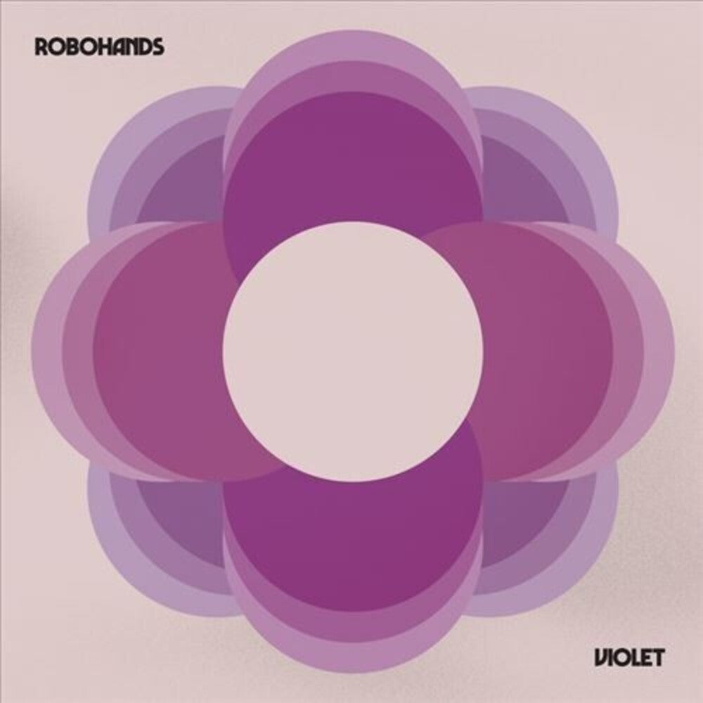 the album cover for Robohands - Violet (Blue) [Colored Vinyl] (Can)