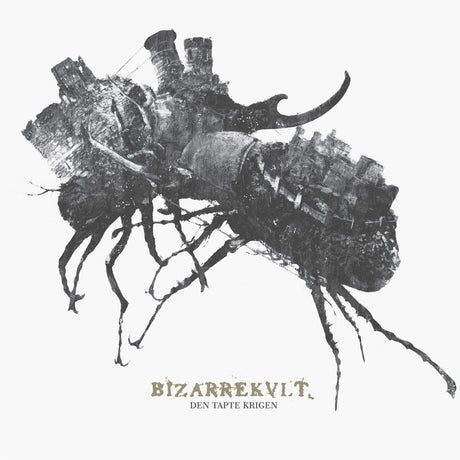 the album cover for Bizarrekult - DEN TAPTE KRIGEN