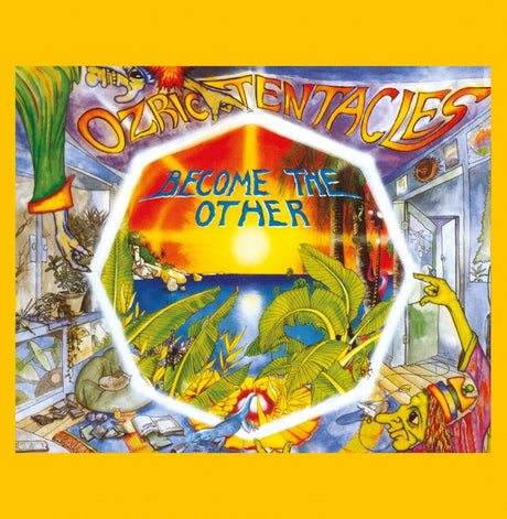 the album cover for Ozric Tentacles - Become The Other: 2020 Ed Wynne Remaster (Ofgv)
