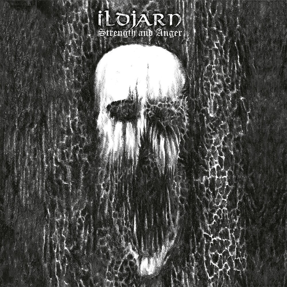 the album cover for Ildjarn - Strength & Anger