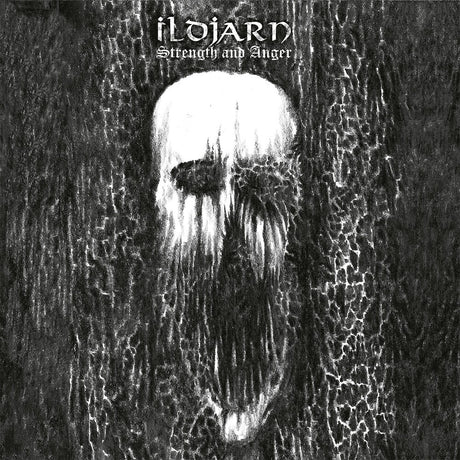 the album cover for Ildjarn - Strength & Anger