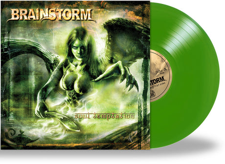the album cover for Brainstorm - Soul Temptation [Colored Vinyl] (Grn)