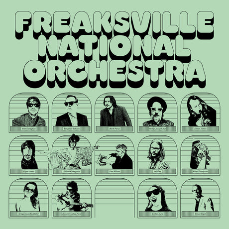 the album cover for Freaksville National Orchestra - Freaksville National Orchestra