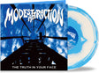 the album cover for Modest Attraction - Truth In Your Face (Blue) [Colored Vinyl]