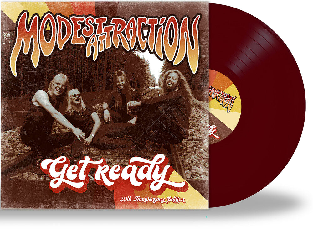 the album cover for Modest Attraction - Get Ready (Burg) [Colored Vinyl]