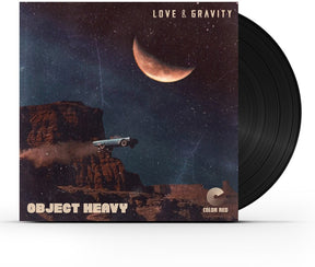 the album cover for Object Heavy - Love & Gravity